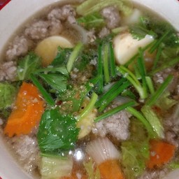 ต้มจืดเต้าหู้หมูสับ