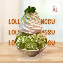 บิงซูชาเขียว ไข่มุก
