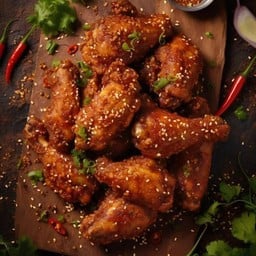 Spicy Crunchy Wings (4pcs)