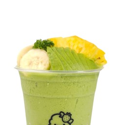 เซ็ท ซี เคล+อโวคาโด้+สับปะรด+กล้วย