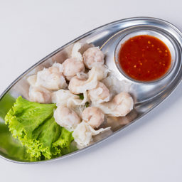 Deli : เกี๊ยวปลาลวกจิ้ม