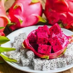 แก้วมังกร (ขาว+แดง) พร้อมทาน