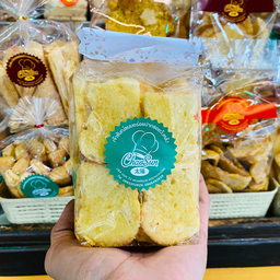 ขนมปังอบกรอบ รส เนย-น้ำตาล