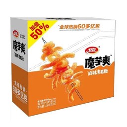 ขนมบุกสีส้ม รสหมาล่า 1 กล่อง ลด10% 魔芋爽 1盒 打9折 麻辣味