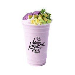 อโวคาโด้+มันม่วงปั่น