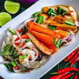 ยำปูอัดเบนโตะ