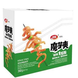 ขนมบุกสีแดง รสเปรี้ยวเผ็ด 1 กล่อง ลด10% 魔芋爽 1盒 打9折 酸辣味