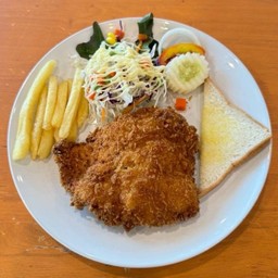 สเต็กไก่ทอด