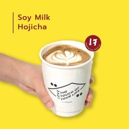Hot Soy Milk Hojicha