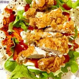 เคบับ แร็พ ไก่กรอบ