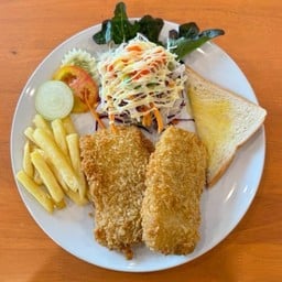 สเต็กปลาทอด