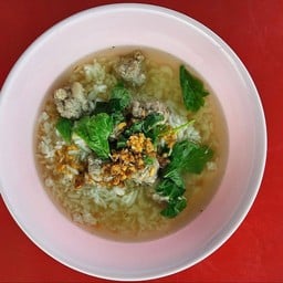 ข้าวต้มไก่ผัดขิง