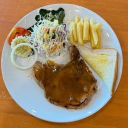 สเต็กหมูพอร์คชอพ