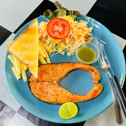 สเต็กปลาแซลมอน