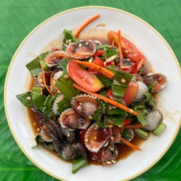 ตำหอยแครงปลาร้า