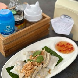 [อร่อยซ่ากับโค้ก] ปากหม้อญวน +  "โค้ก" ออริจินัล (ขวด)