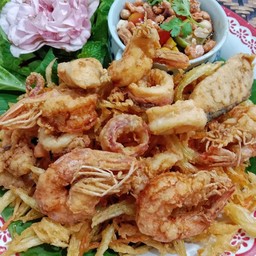 ตำทะเลทอด