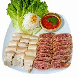 เมี่ยงสามชั้น  แหนม