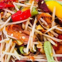 ตำป่าหอยดองผักรวมน้ำปลาร้านัวๆต้องลอง