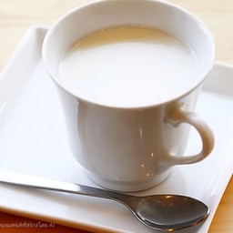 นมสดวานิลาร้อน