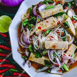 ยำขนมจีน- หมูยอ