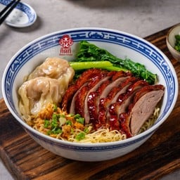 บะหมี่เกี๊ยวเป็ดย่าง