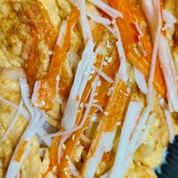 ข้าวไข่เจียวปูอัด