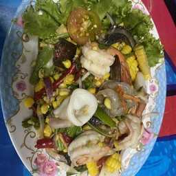 ตำข้าวโพดทะเล