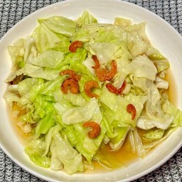 ผัดกะหล่ำปลีน้ำมันหอย ( กับข้าว )