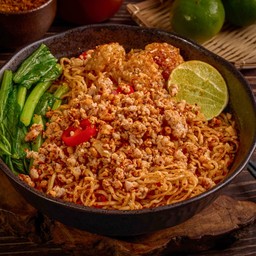 บะหมี่สดหมูสับ (ต้มยำ)