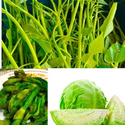 ลวกผักรวม