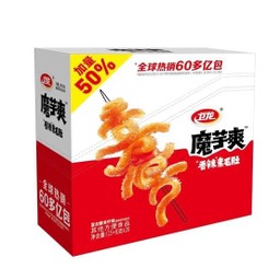 ขนมบุกสีแดง รสเผ็ดหอม 1 กล่อง ลด10% 魔芋爽 1盒 打9折 香辣味