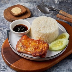 ข้าวไก่เผ็ดทองหลาง(เลือกรสชาติได้)