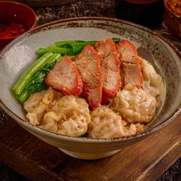 ห่อเกี๊ยวกุ้งหมูแดง (ดั้งเดิม)