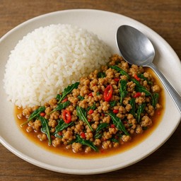 ติดกะเพรา อาหารตามสั่ง