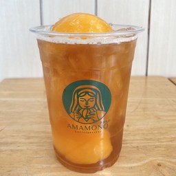 Tea peach soda ชาพีชโซดา