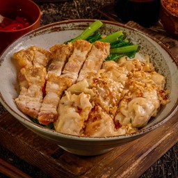 ห่อเกี๊ยวกุ้งหมูกรอบ (ดั้งเดิม)