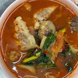 ต้มยำหางหมู