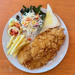 สเต็กปลาดอร์รี่ทอด