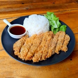 ข้าวไก่ทอด ทงคัตสึ.