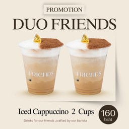 DUO 2 CUPS Cappuccino