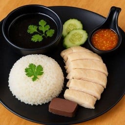 ฮ่องซ่าข้าวมันไก่ ตลาดเรือบิน
