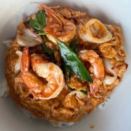 ครัวสไกด์ข้าวไข่ข้นห่อหมกทะเล&ตามสั่ง&แซ่บๆนัวๆ ม.หัวเฉียว