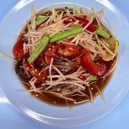 ส้มตำ-อาหารตามสั่ง หน้าโรงพยาบาลวิภาราม