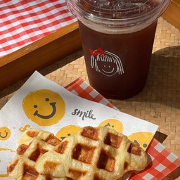 อเมริกาโน่+ชาเขียว+ครอฟเฟิล ลดพิเศษ!