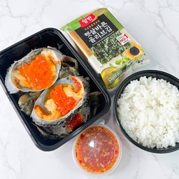 Set ปูไข่ดอง