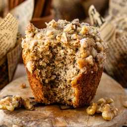 มัฟฟิน กล้วย วอลนัท