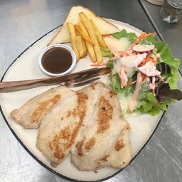 สเต็กไก่ (เต็มอก)