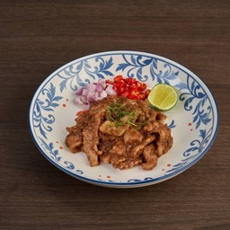 STIR FRIED PORK WITH SHRIMP PASTE