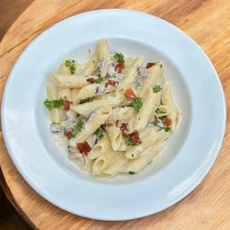 พาสต้าซอสครีมเห็ด